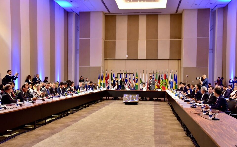 Caiado no Fórum de Governadores