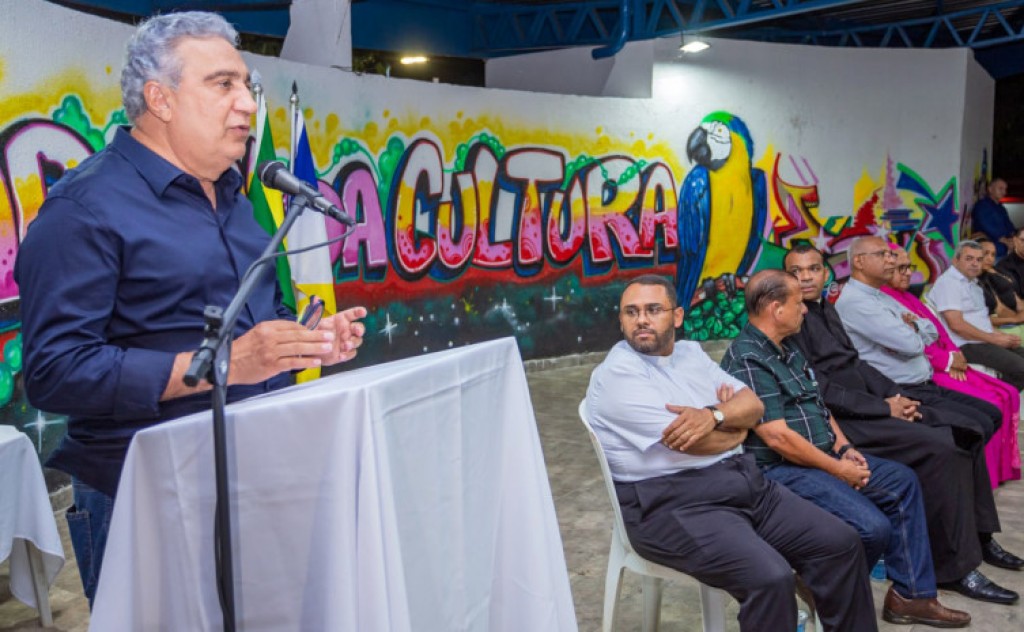 Vice-governador do Tocantins, Laurez Moreira, prestigia recepção do novo Bispo da Diocese de Porto Nacional, Dom José Moreira da Silva