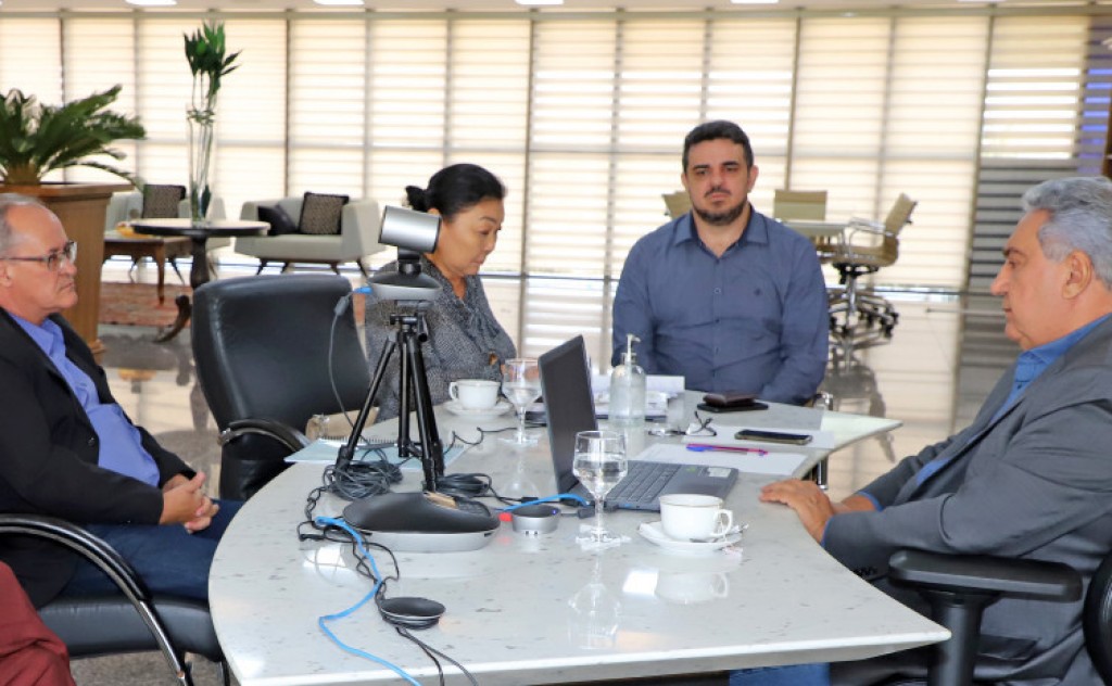 Vice-Governador do Estado do Tocantins, Laurez Moreira, participa de reunião com governadores do Consórcio da Amazônia Legal
