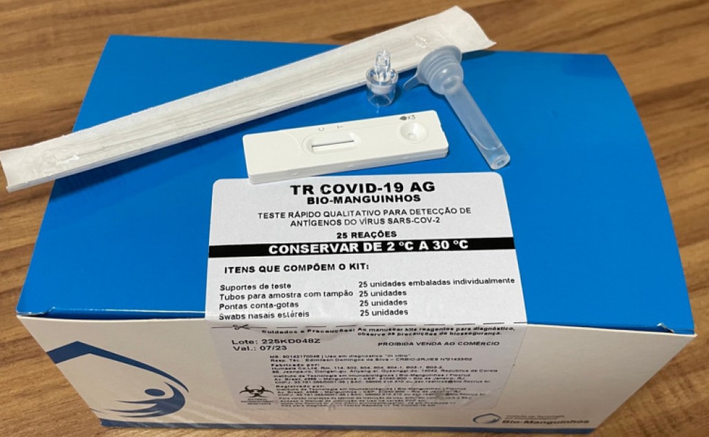 Governo do Tocantins disponibiliza aos municípios nova remessa de testes rápidos da covid-19