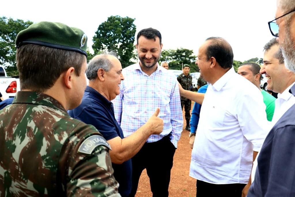 Governo de Goiás e Exército Brasileiro vistoriam trecho da GO-213 que será duplicado
