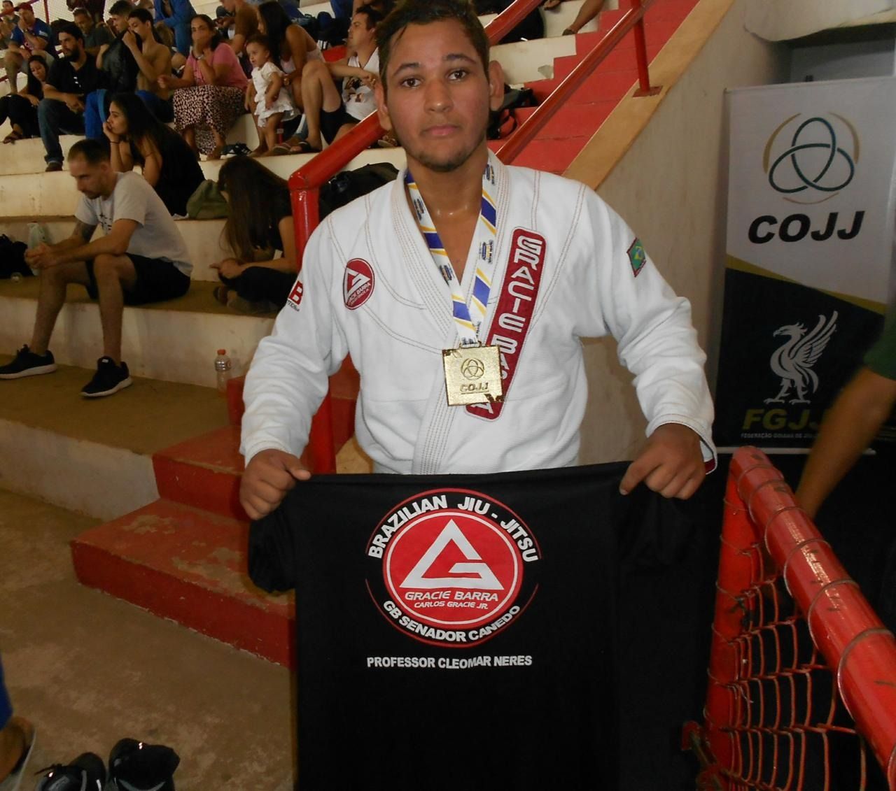 Iniciação esportiva de Senador Canedo forma atleta profissional