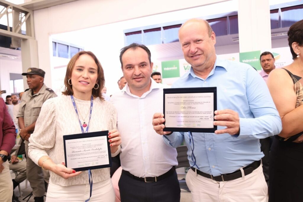 Cmei Angélica Costa Santos é inaugurado no bairro Cidade Jardins