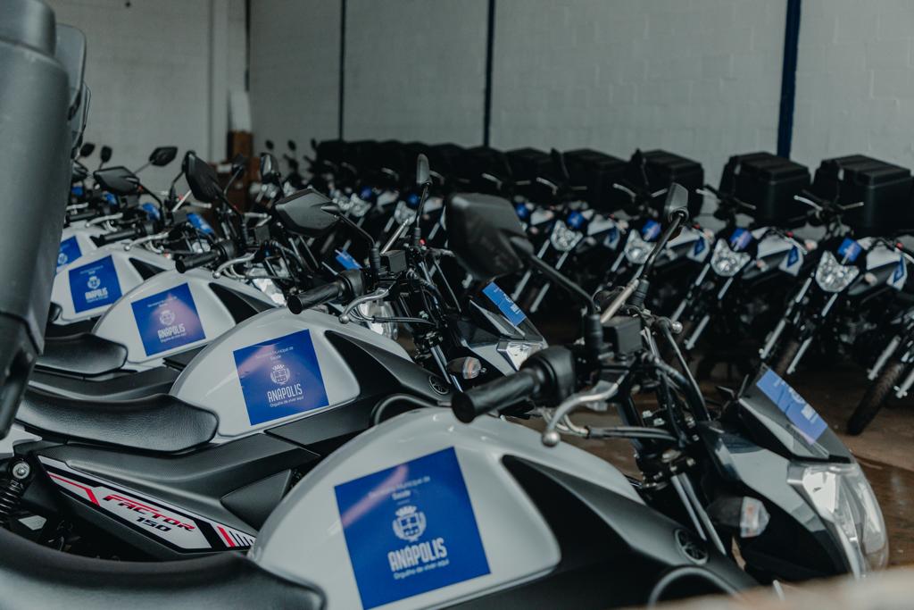 Equipe de Endemias recebe 30 motos para renovação da frota