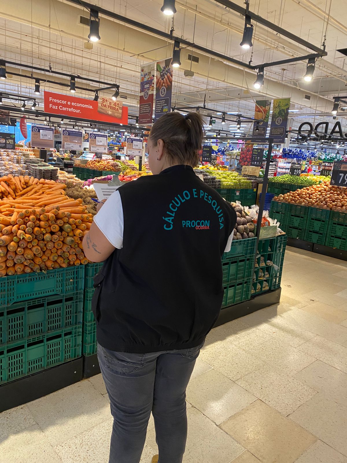 Procon Goiânia aponta variação de até 162,54% no preço de produtos de hortifruti