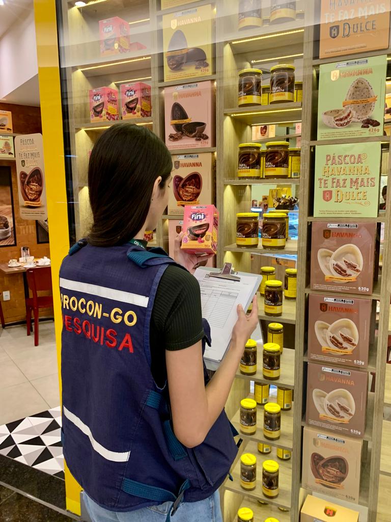 Procon Goiás aponta variação de até 59% no preço do ovo de chocolate