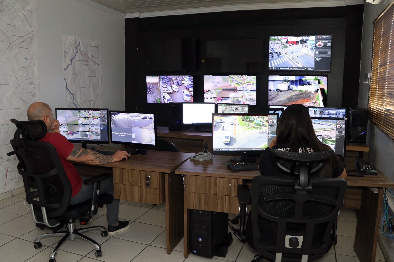 Central de monitoramento de Senador Canedo auxilia no combate a crime federal