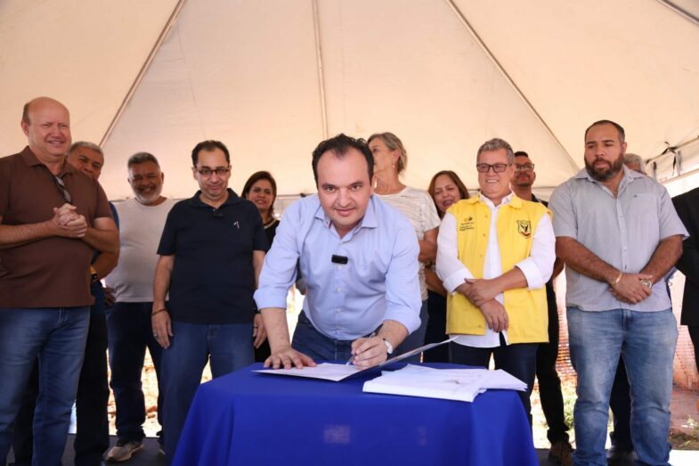 Obras do Consórcio Anhanguera avançam em Valparaíso de Goiás