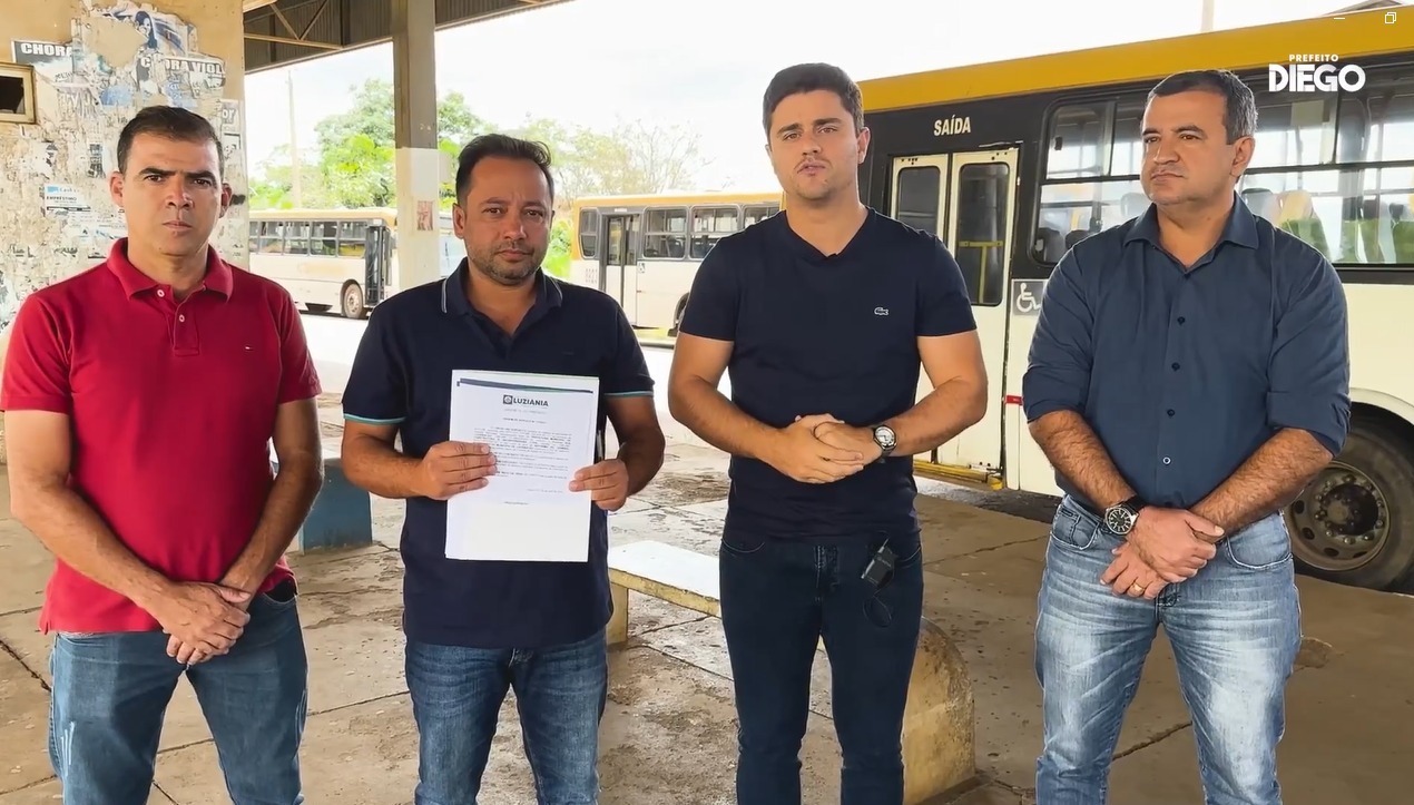 Diego Sorgatto anuncia reforma do Terminal Rodoviário de Luziânia