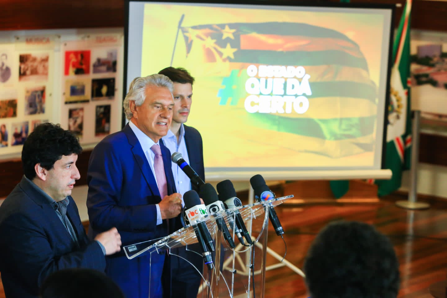 Governador Ronaldo Caiado apresenta números positivos do PIB goiano: crescimento que gera emprego e renda para a população