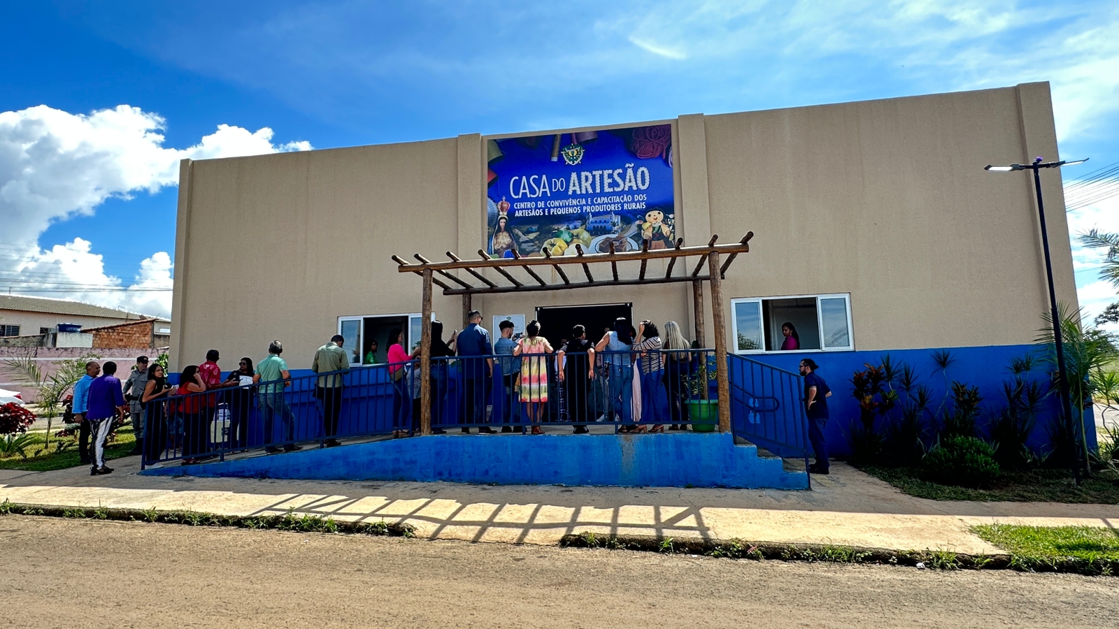 A Casa do Artesão de Cidade Ocidental abre exposição até maio