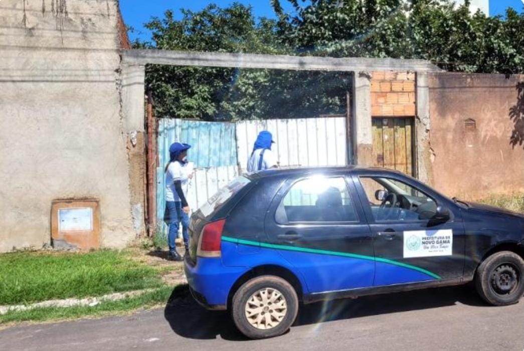 Prefeitura de Novo Gama realiza visitas para conscientizar os moradores