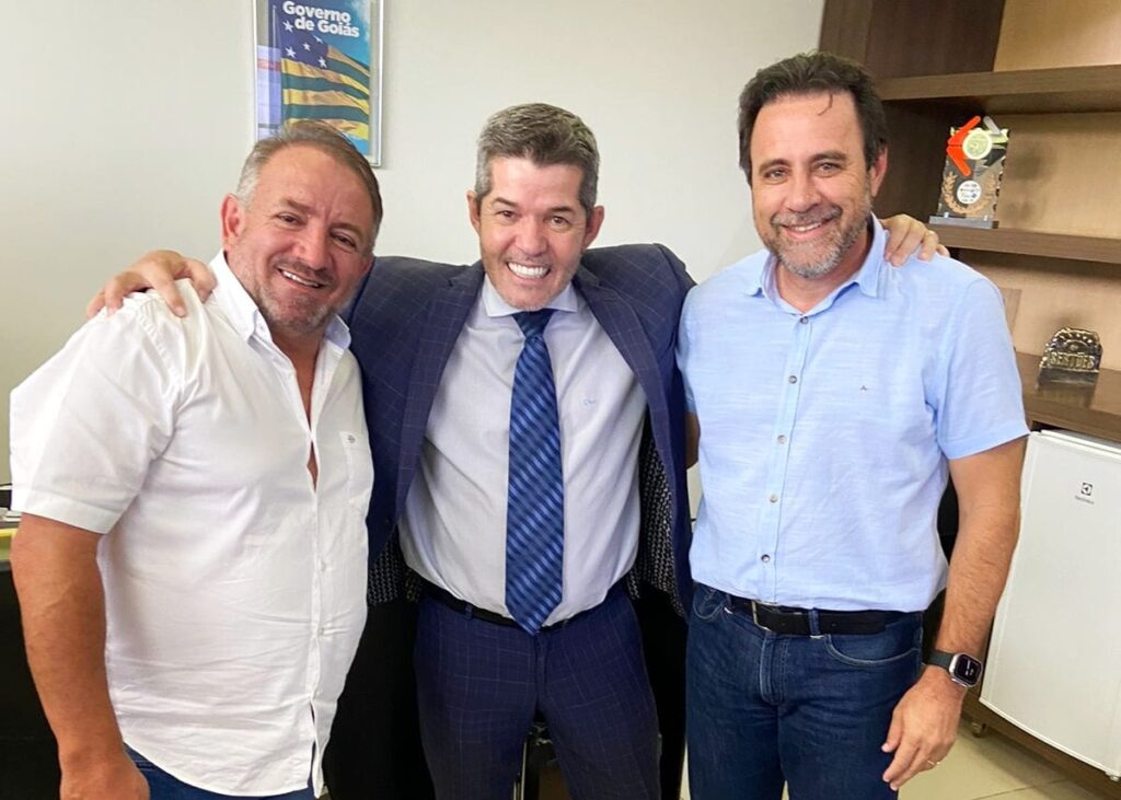 Prefeito Vilmar e presidente do Detran-GO dialogam sobre parcerias em Aparecida