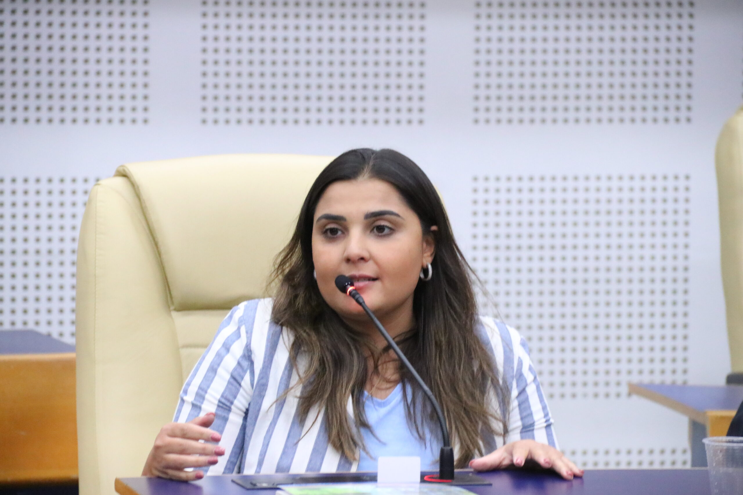 Sabrina  Garcez tem projetos aprovados sobre aleitamento materno e o combate a violência contra mulher no esporte
