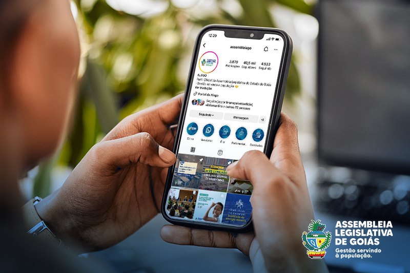 Notícias da 20ª Legislatura ativam crescimento nas redes da Alego