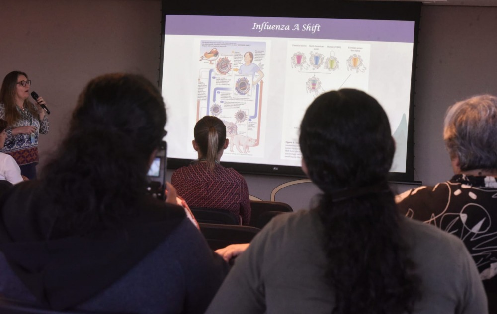 Profissionais da saúde participam de oficina sobre influenza