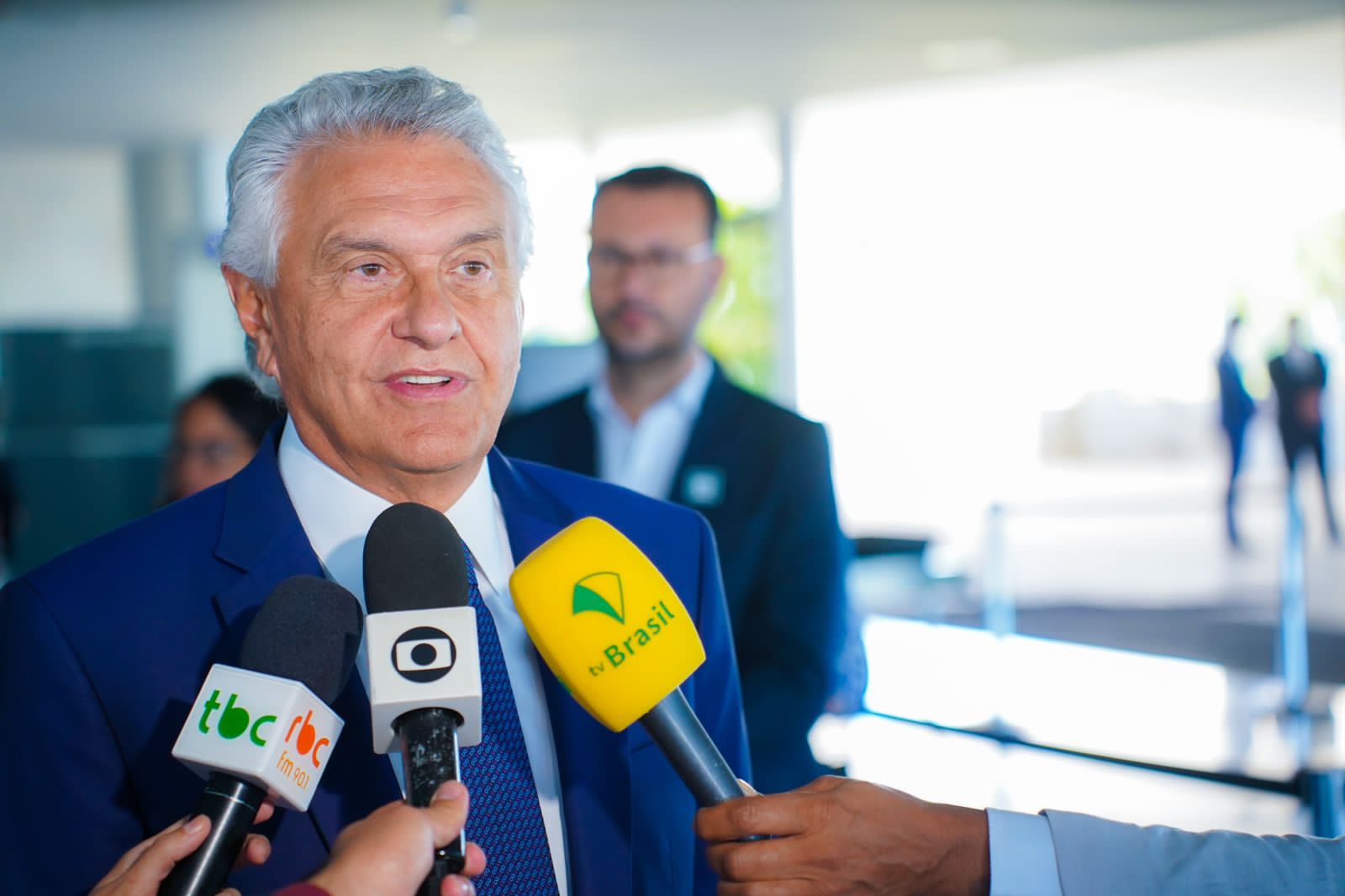 Governador Ronaldo Caiado articula obras prioritárias para Goiás com ministro da Casa Civil