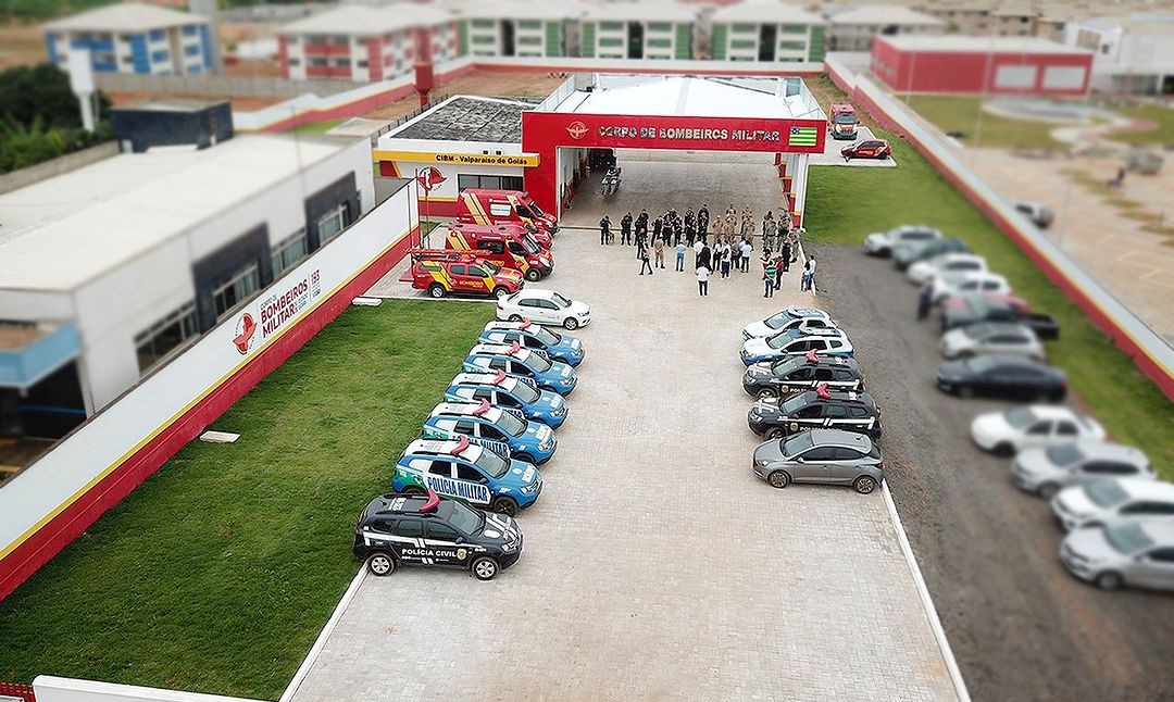 Quartel dos Bombeiros de Valparaíso recebe Campanha de Agasalho