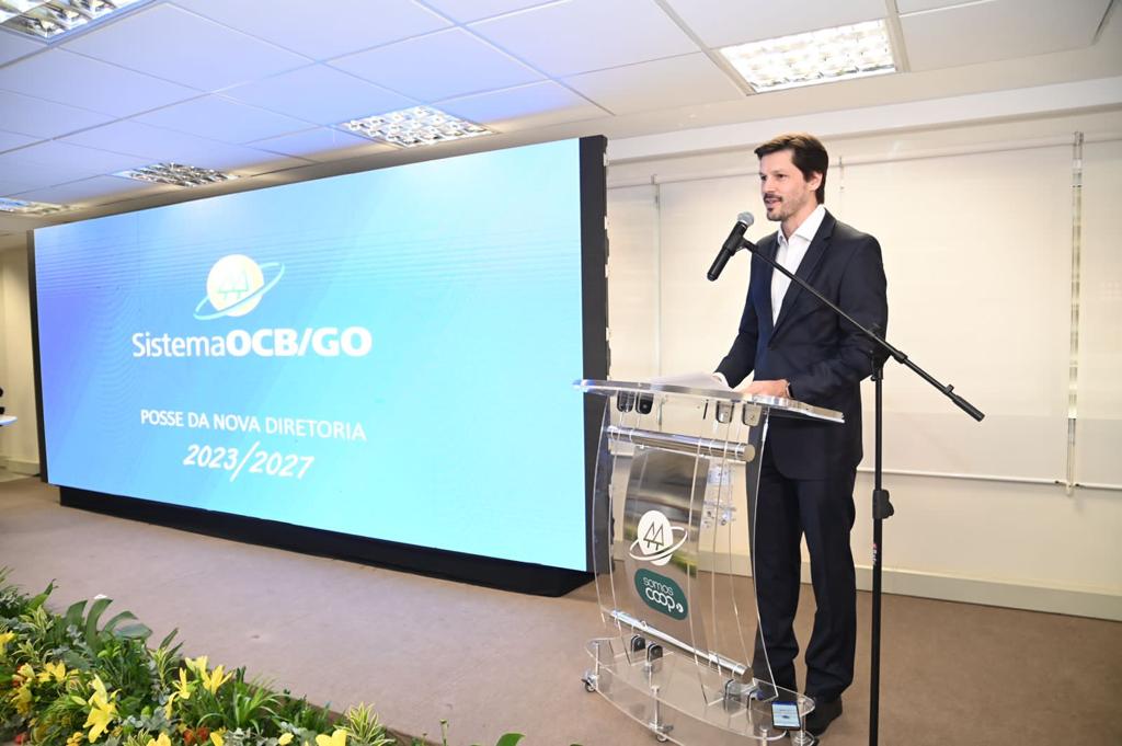 Daniel Vilela participa da solenidade de posse da diretoria do Sistema OCB-GO