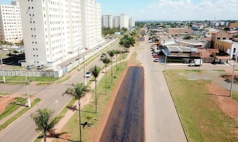 Avenida das Palmeiras em Valparaíso recebe obras para melhoria do tráfego