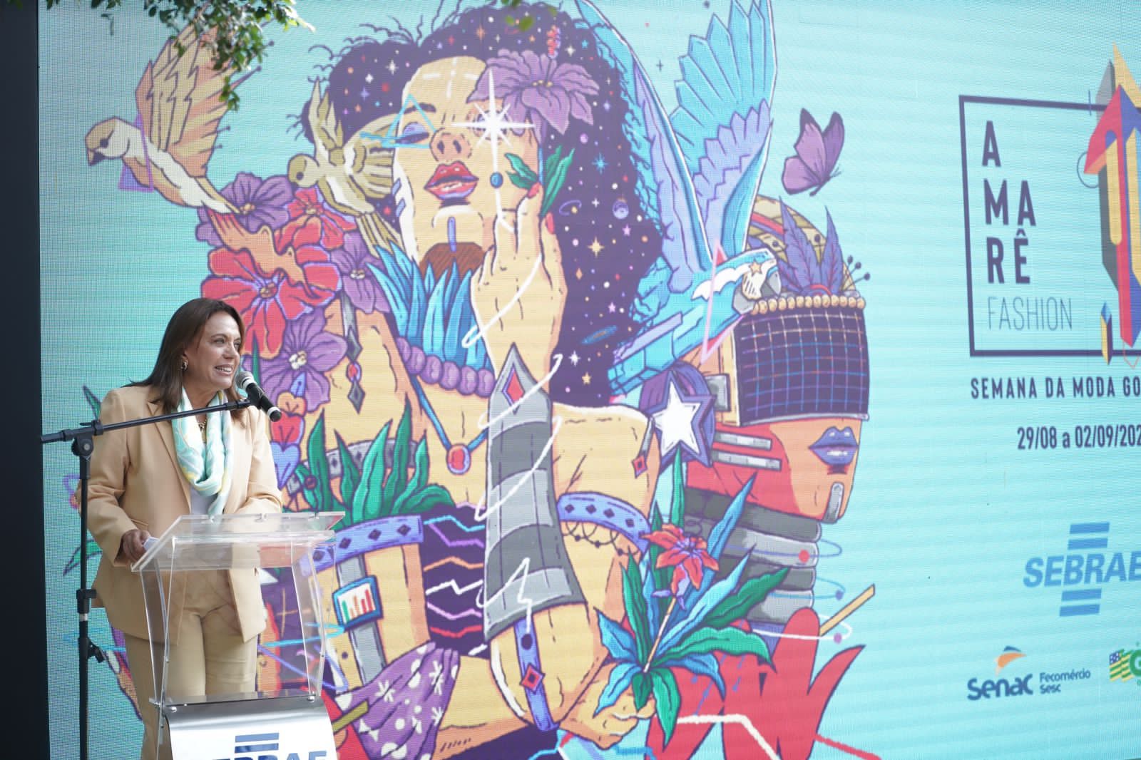 Gracinha Caiado destaca referência da moda goiana para o Brasil