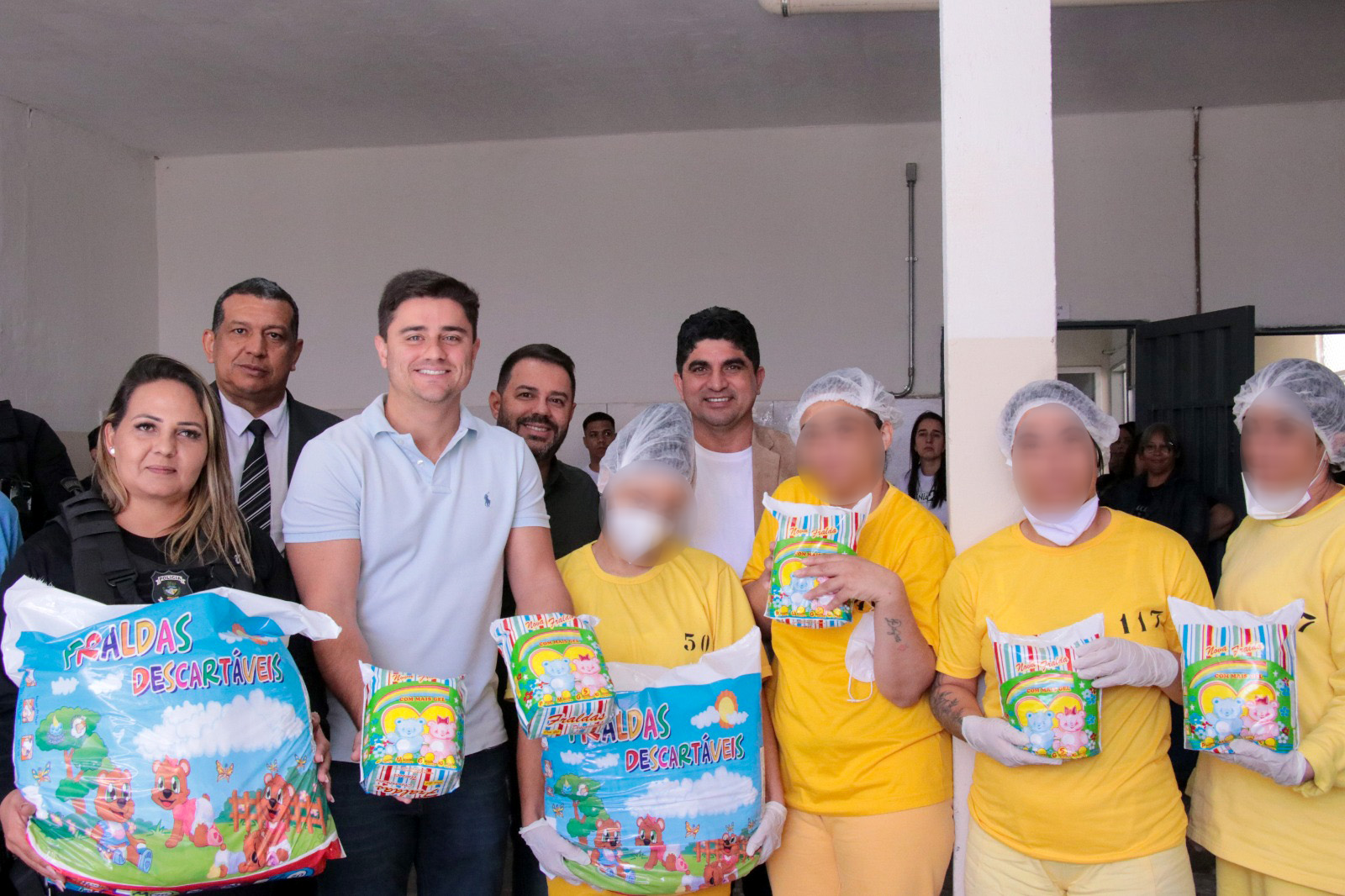 Em parceria com a prefeitura, presídio feminino de Luziânia ganha fábrica de fraldas