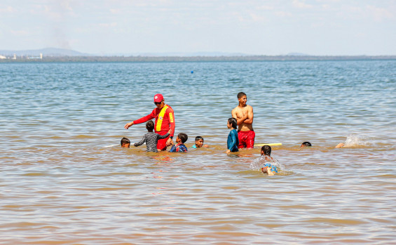 Praias de Palmas e do interior contam com o apoio do Corpo de Bombeiros Militar