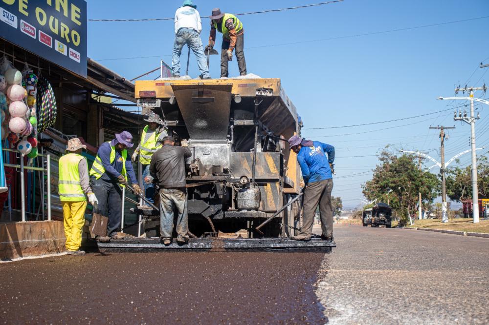 Governo Municipal realiza recuperação de via em frente a UPA 24h de Novo Gama