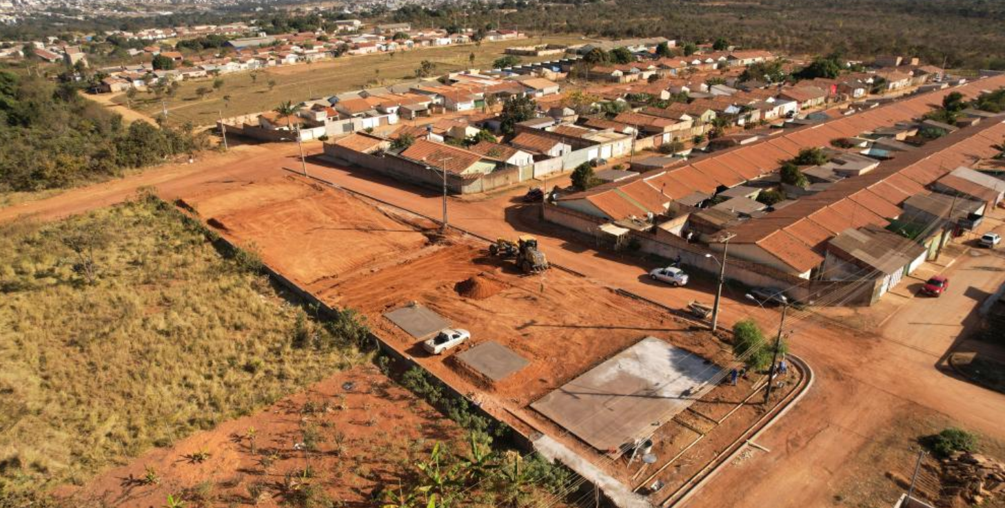  Bairro São Matheus, em Cidade Ocidental, ganhará nova praça