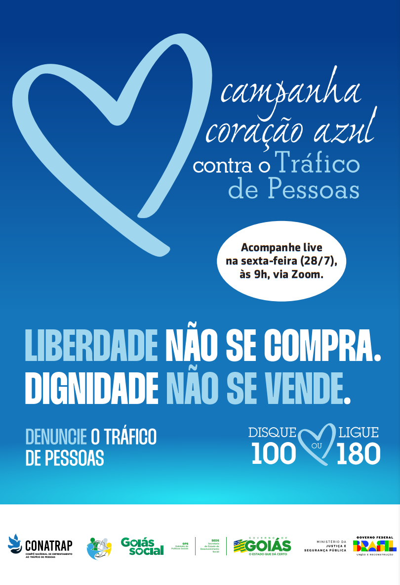 SEDS realiza campanha de conscientização sobre tráfico de pessoas