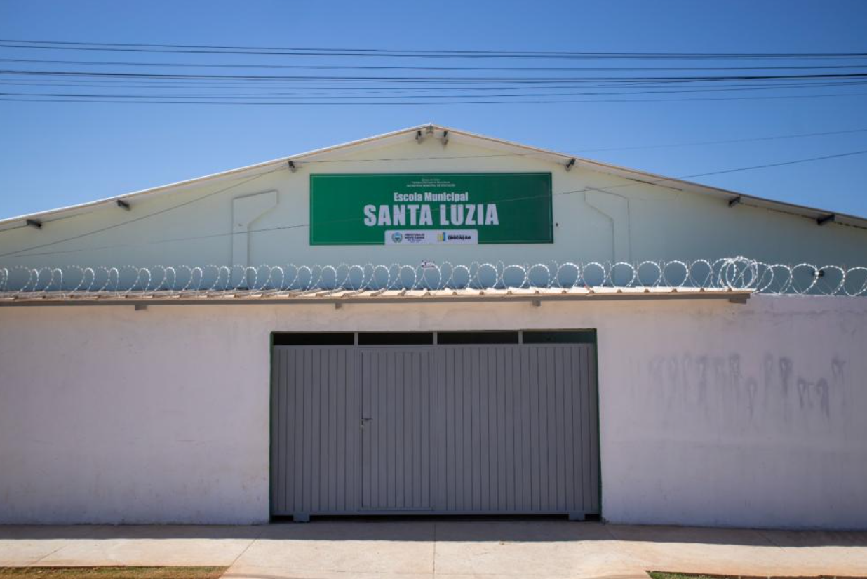 Governo de Novo Gama inaugura escola equipada para atender mais de 480 alunos no bairro Santa Luzia