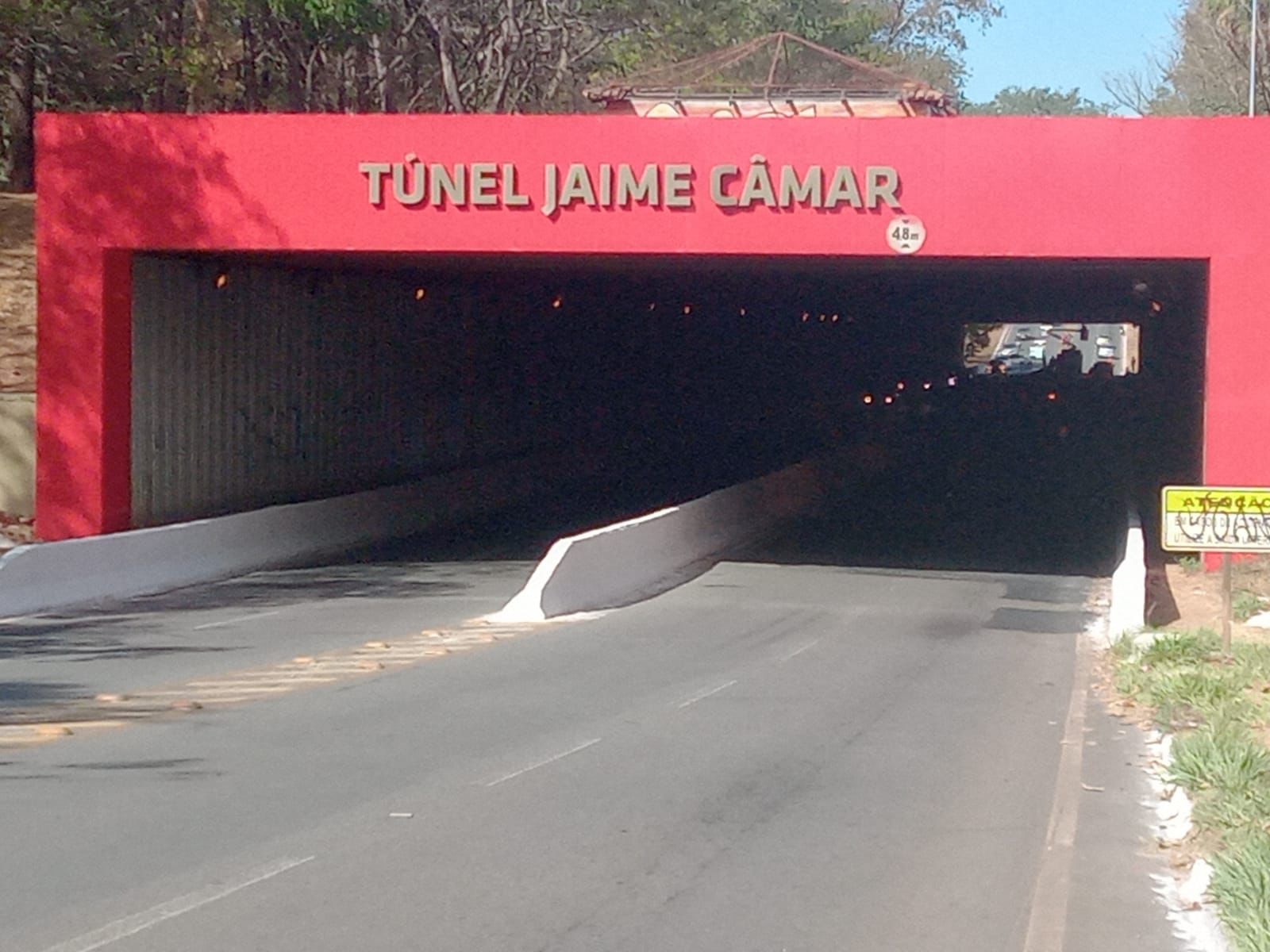 Prefeitura de Goiânia revitaliza túnel Jaime Câmara, no Setor Central