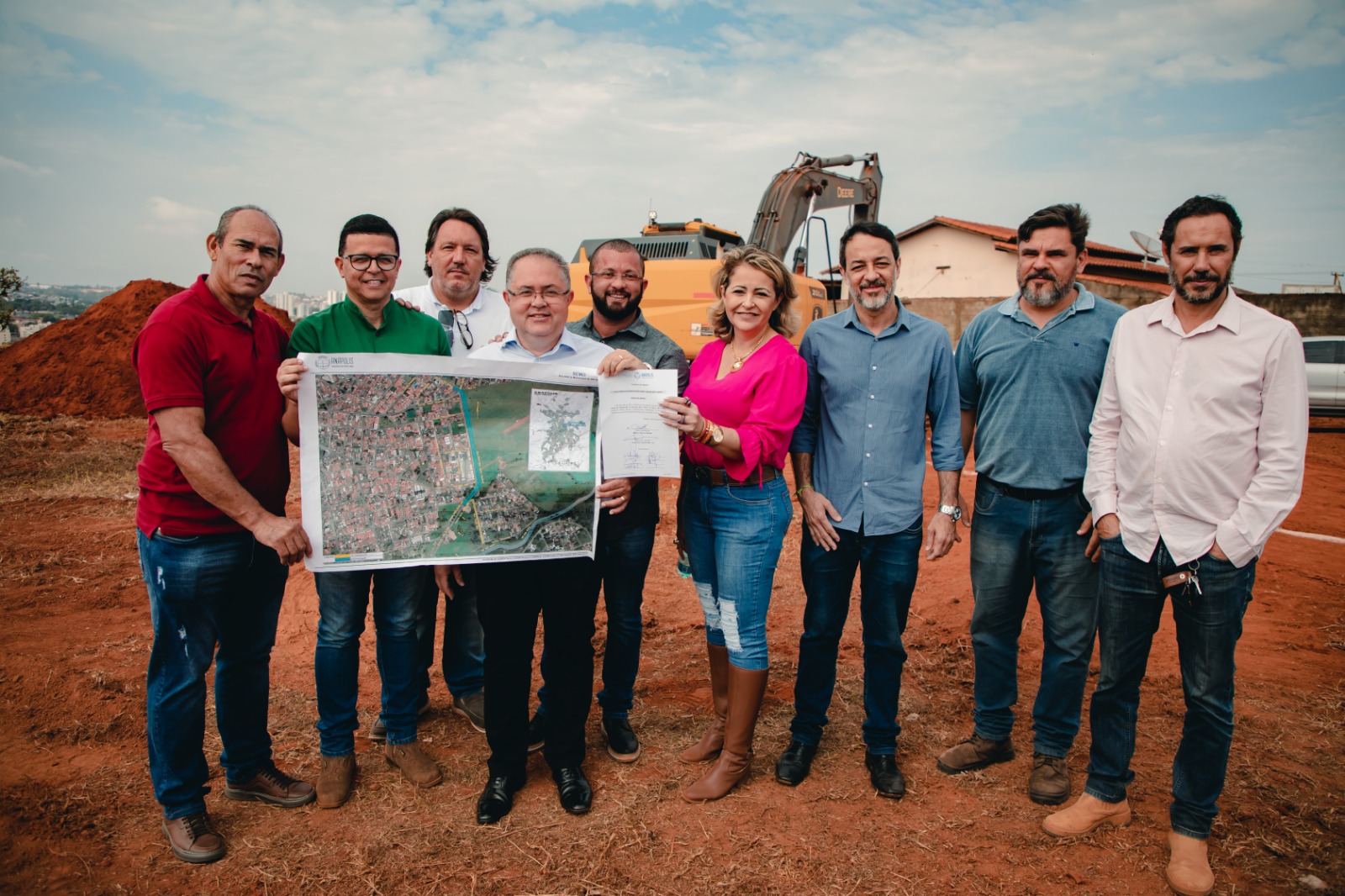 Duplicação e pavimentação da Avenida Dona Elvira é iniciada em Anápolis