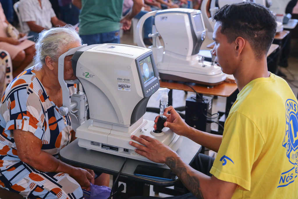 Programa de Olho na Visão realiza mais uma etapa de atendimentos em Aparecida
