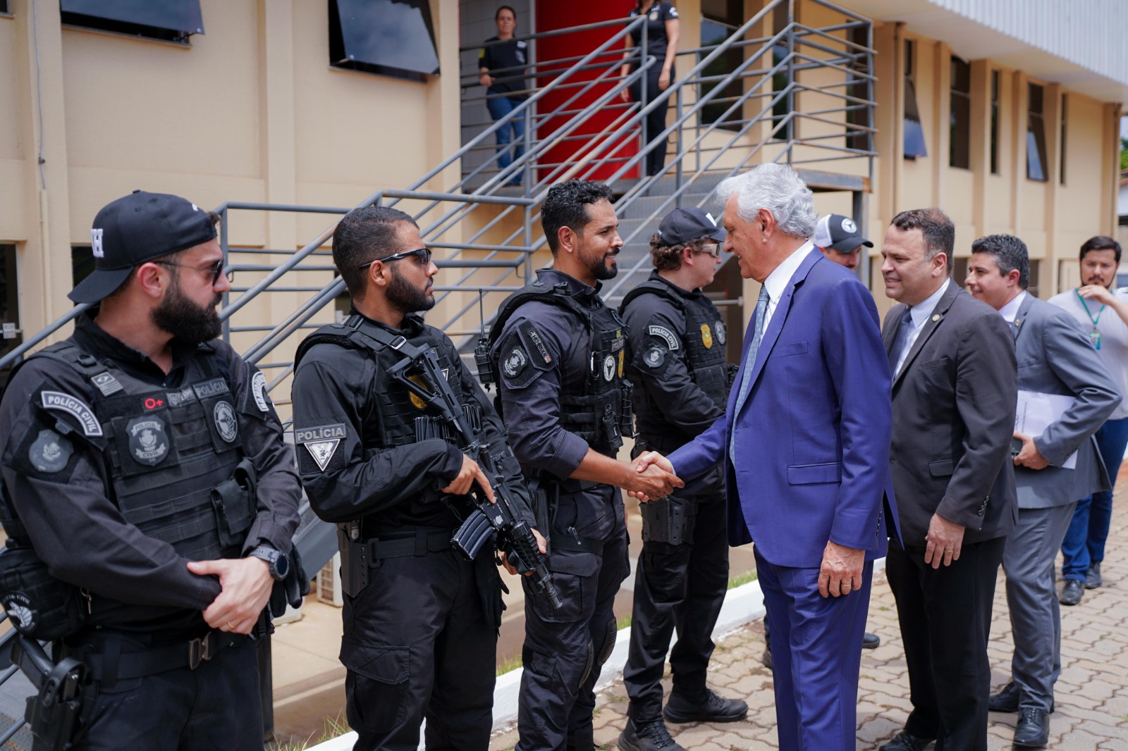 “Realidade do crime hoje intimida o Brasil, mas não Goiás”, diz Caiado em evento da Polícia Civil