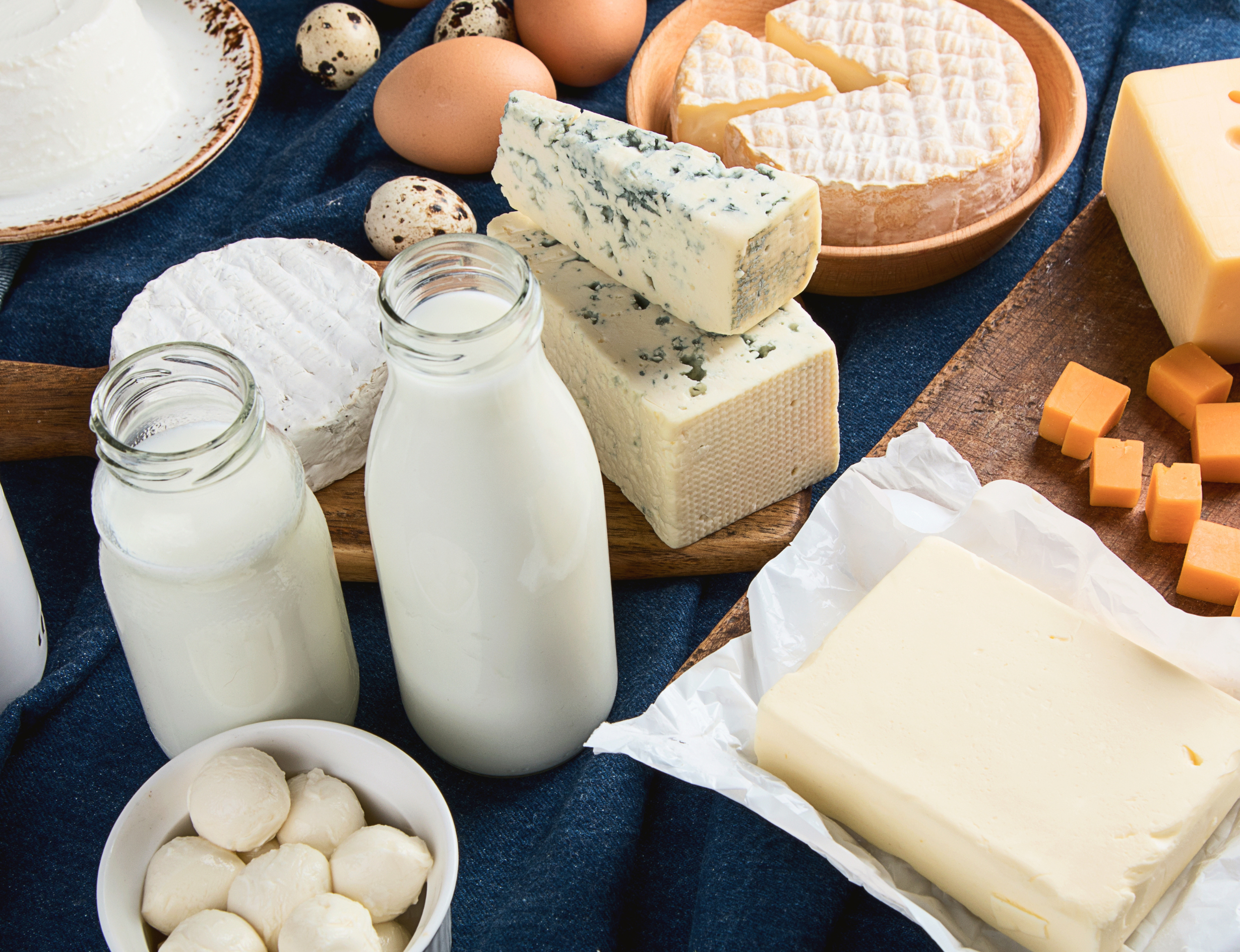 Índice da cesta de derivados lácteos varia -2,95% em outubro