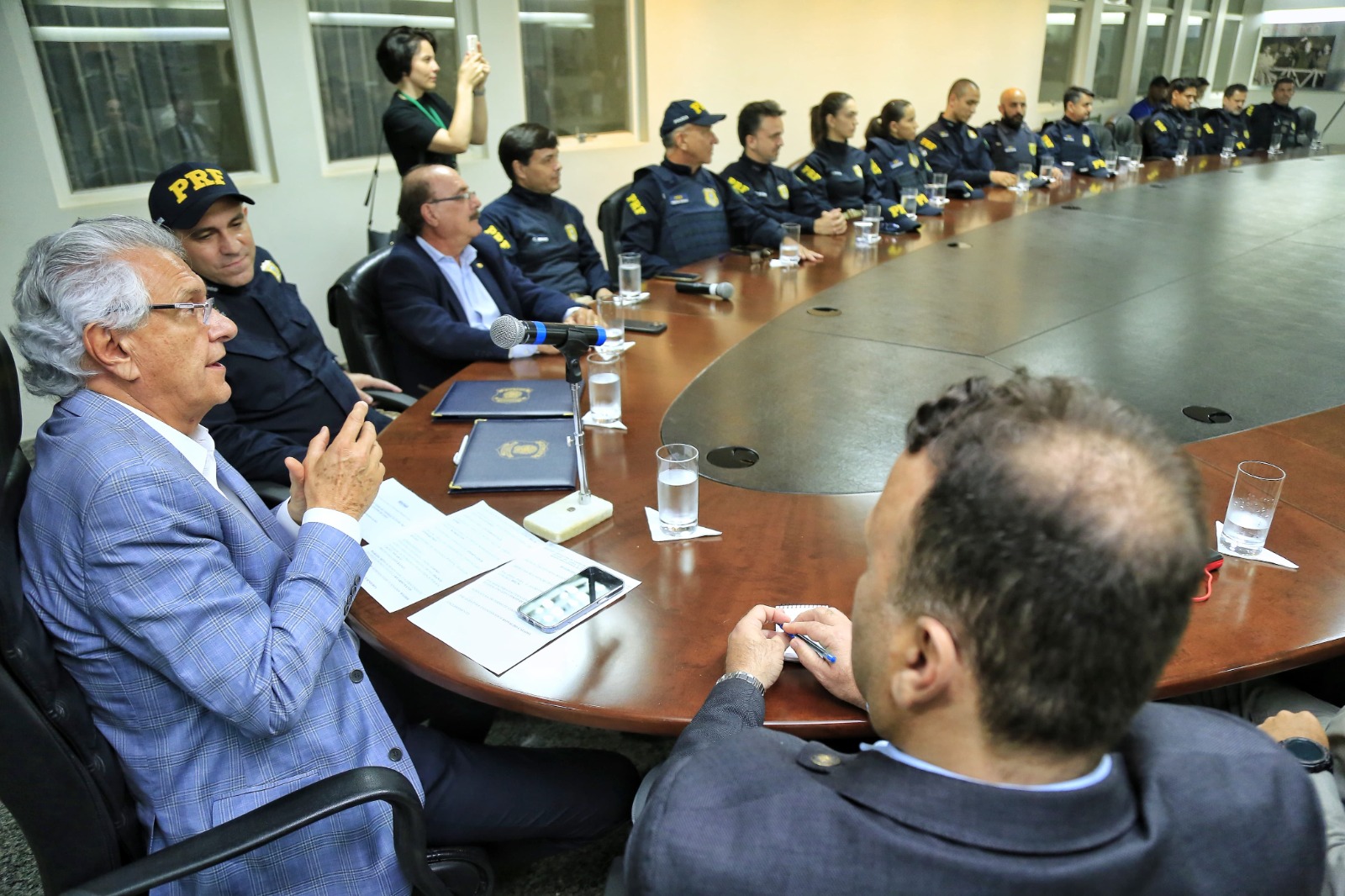 Governo de Goiás e PRF integram sistemas de comunicação e inteligência