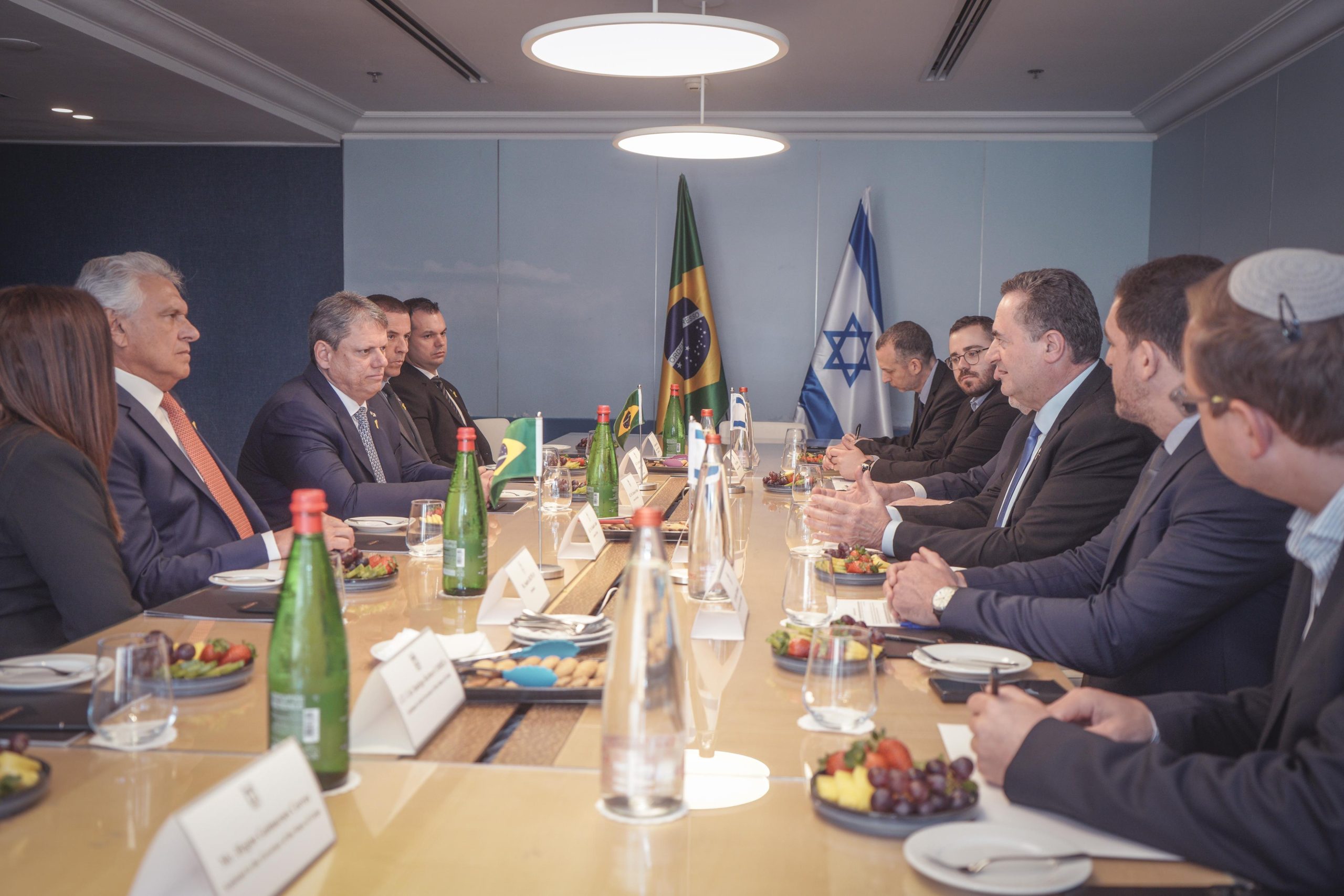 Caiado destaca importância de tecnologias israelenses para desenvolvimento de Goiás e do Brasil