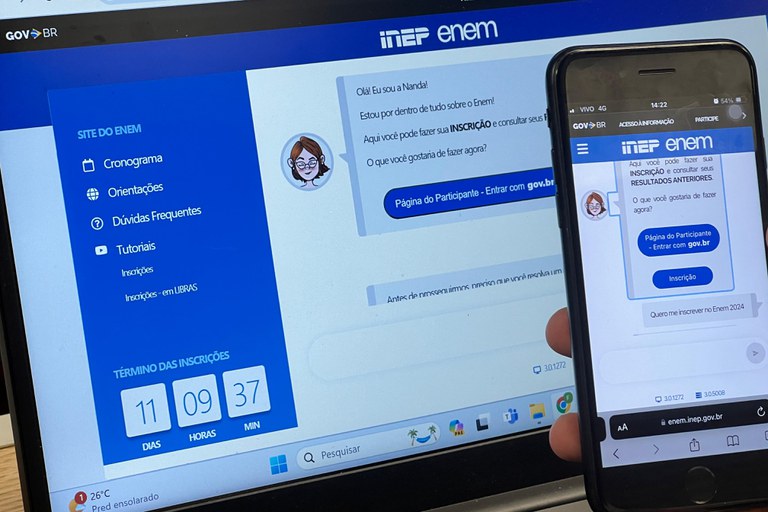 Enem 2024: inscrições já estão abertas