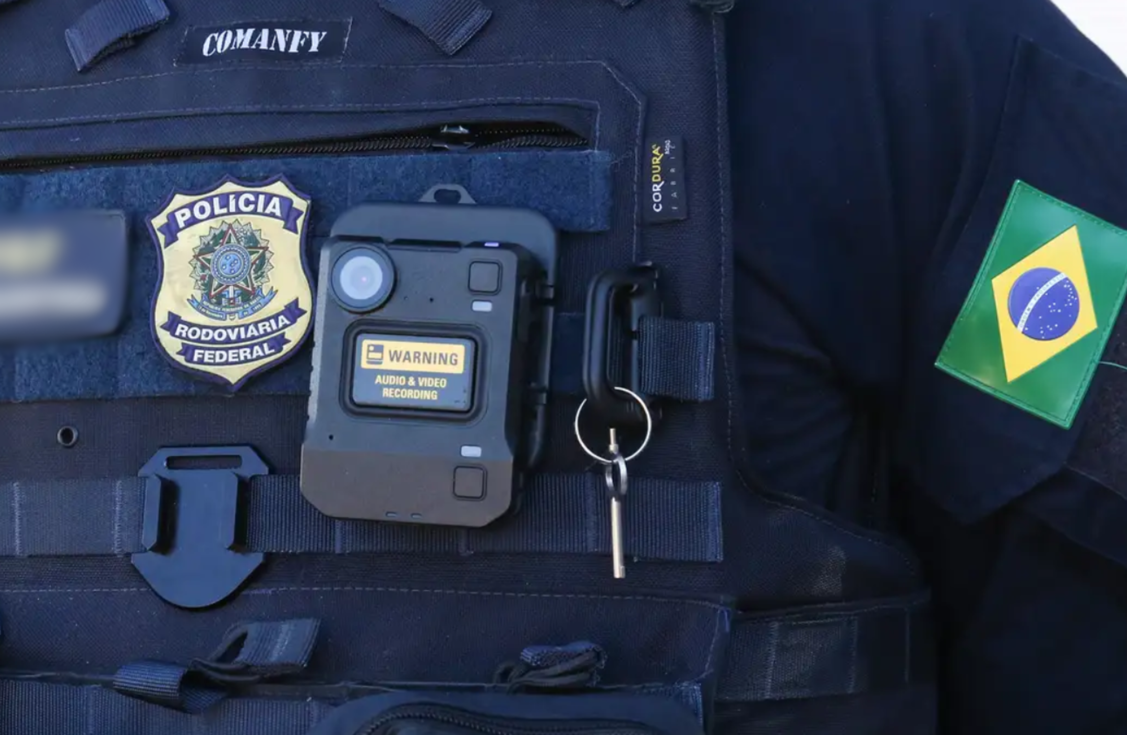 Ministério lança diretrizes para uso de câmera corporal para policial