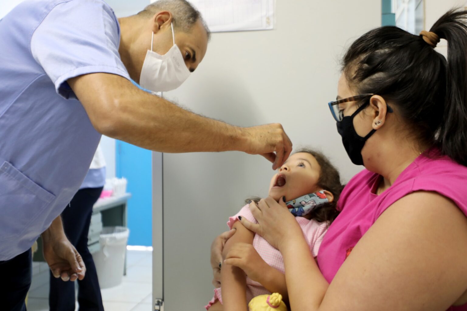 Anápolis: campanha de vacinação contra a poliomielite vai até o dia 14 de junho