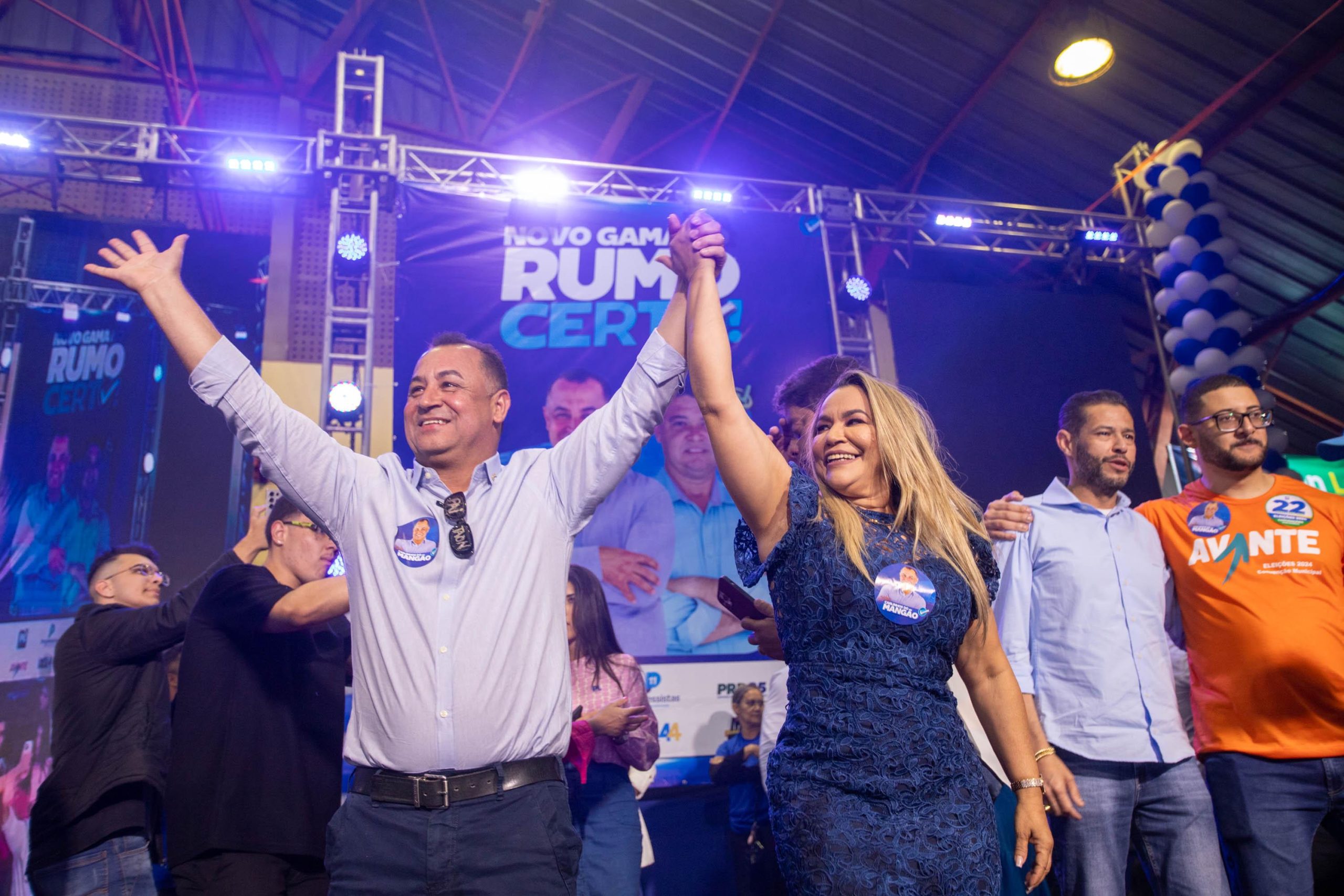 Grande Convenção de Carlinhos do Mangão inicia campanha à reeleição